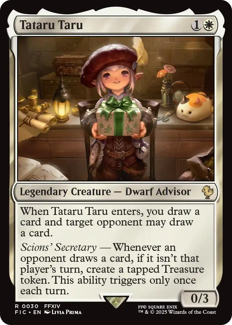 Tataru Taru (Surge Foil) [FINAL FANTASY Commander] - Magic: The Gathering - Card Brawlers | Quebec | Canada |