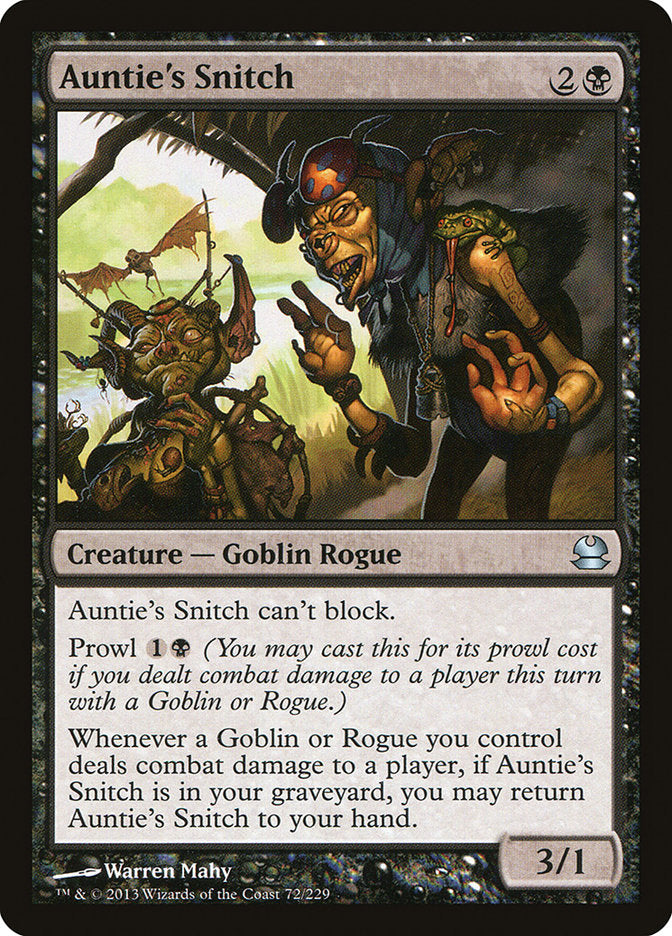 Auntie's Snitch [Modern Masters] - Magic: The Gathering - Card Brawlers | Quebec | Canada |