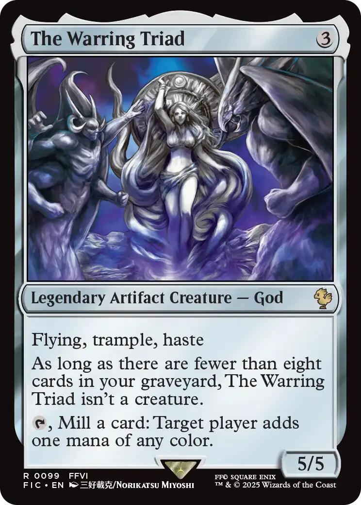 The Warring Triad (Surge Foil) [FINAL FANTASY Commander] - Magic: The Gathering - Card Brawlers | Quebec | Canada |