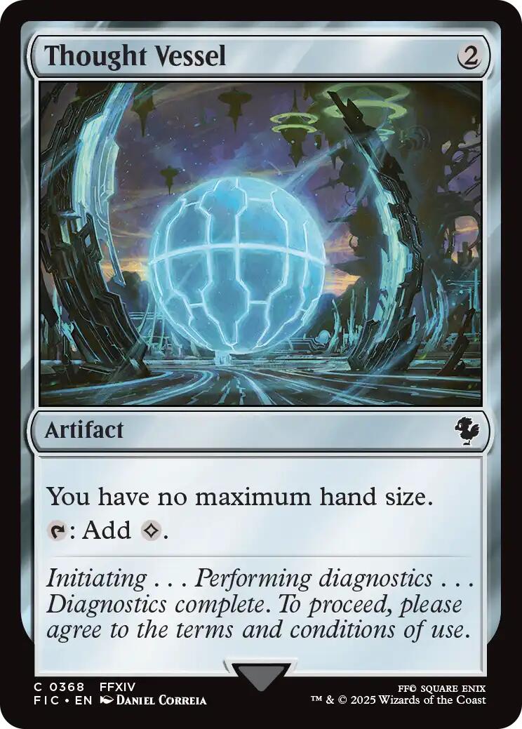 Thought Vessel (Surge Foil) [FINAL FANTASY Commander] - Magic: The Gathering - Card Brawlers | Quebec | Canada |