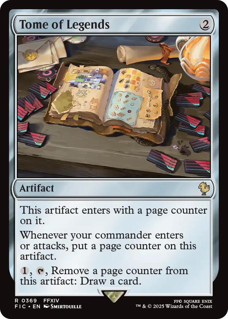 Tome of Legends (Surge Foil) [FINAL FANTASY Commander] - Magic: The Gathering - Card Brawlers | Quebec | Canada |