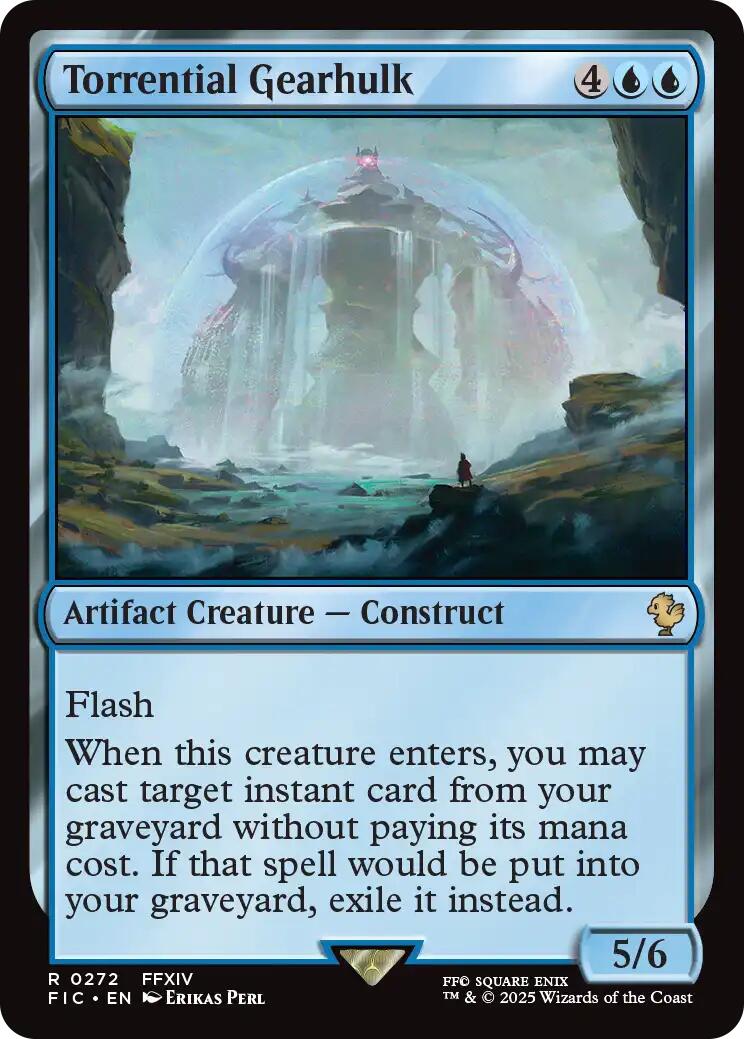 Torrential Gearhulk (Surge Foil) [FINAL FANTASY Commander] - Magic: The Gathering - Card Brawlers | Quebec | Canada |