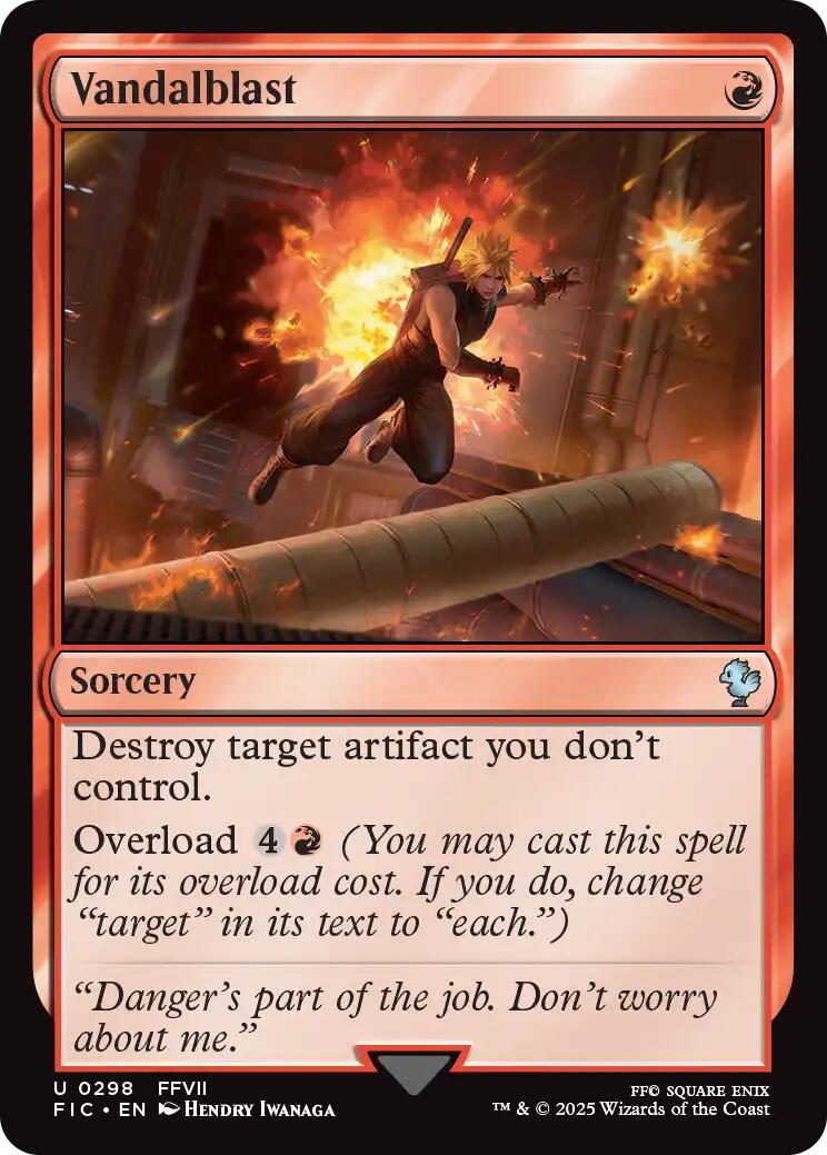 Vandalblast (Surge Foil) [FINAL FANTASY Commander] - Magic: The Gathering - Card Brawlers | Quebec | Canada |