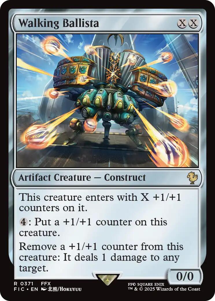 Walking Ballista (Surge Foil) [FINAL FANTASY Commander] - Magic: The Gathering - Card Brawlers | Quebec | Canada |