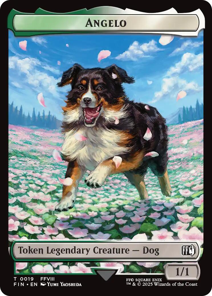 Angelo // Darkstar Double-Sided Token [FINAL FANTASY Tokens] - Magic: The Gathering - Card Brawlers | Quebec | Canada |