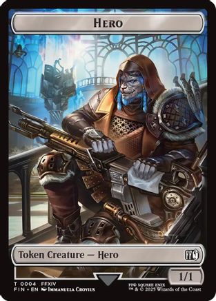 Hero (0004) // Copy (0001) Double-Sided Token [FINAL FANTASY Tokens] - Magic: The Gathering - Card Brawlers | Quebec | Canada |