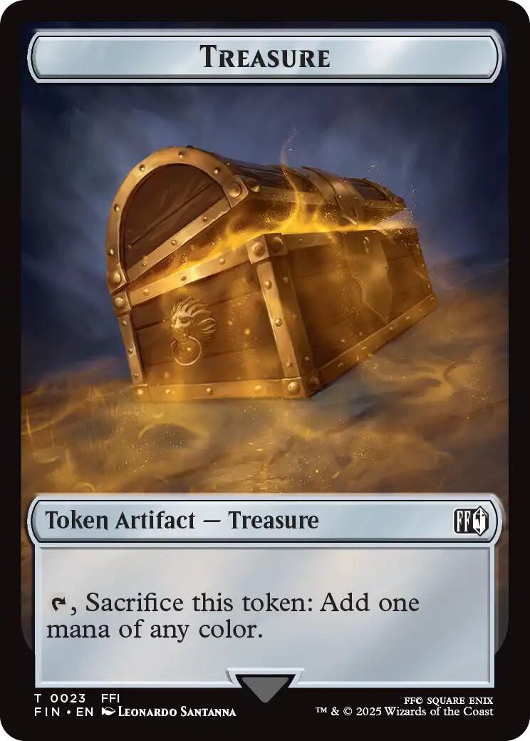 Hero (0006) // Treasure Double-Sided Token [FINAL FANTASY Tokens] - Magic: The Gathering - Card Brawlers | Quebec | Canada |