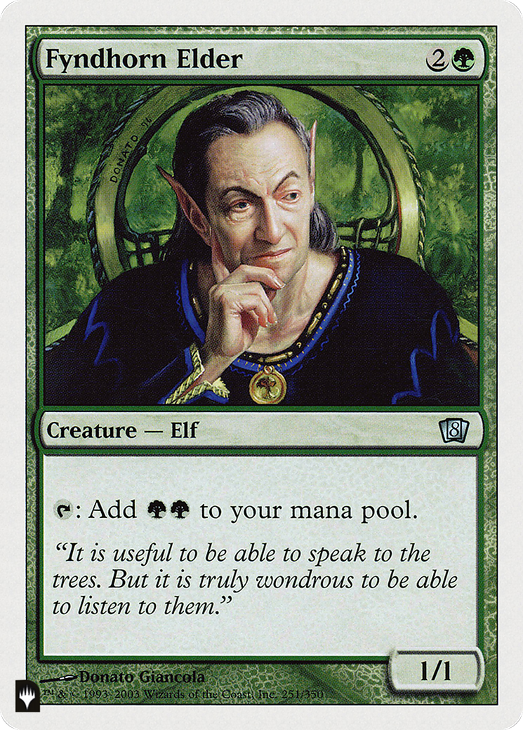 Fyndhorn Elder [The List] - Magic: The Gathering - Card Brawlers | Quebec | Canada |