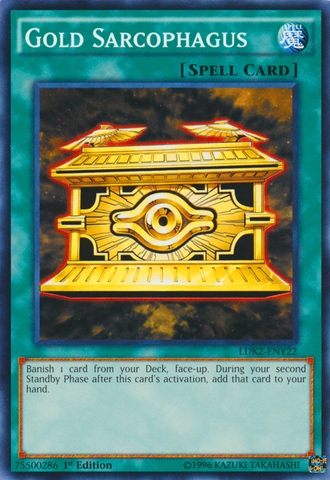 Gold Sarcophagus [LDK2-ENY22] Common - Yu-Gi-Oh! - Card Brawlers | Quebec | Canada |