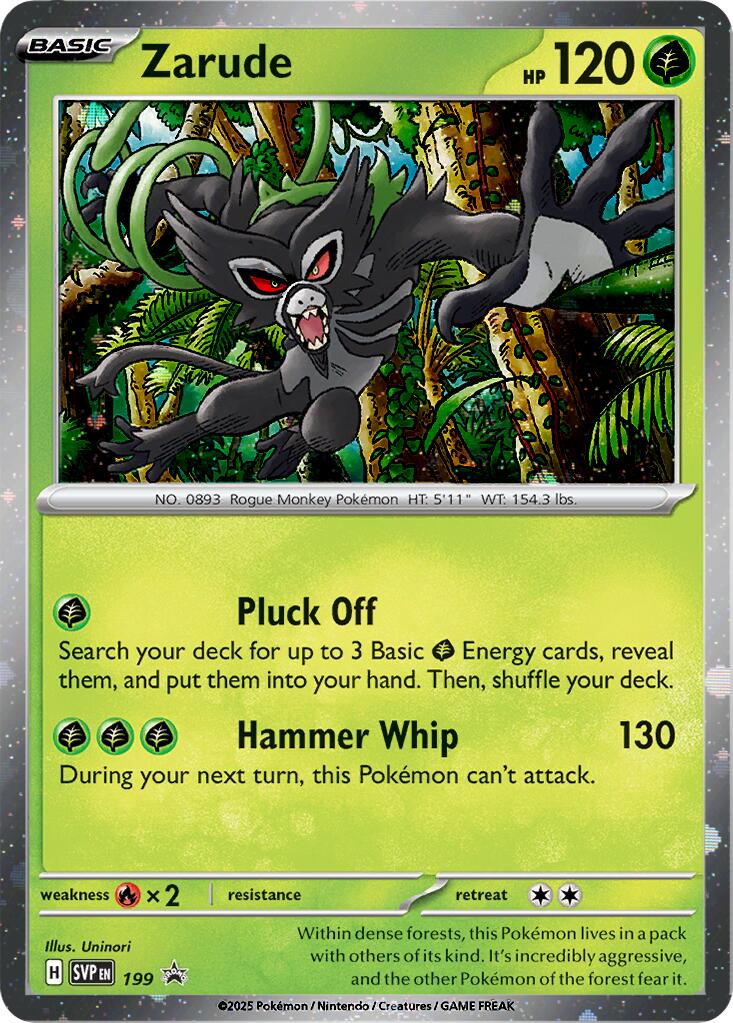 Zarude (199) (Cosmos Holo) [Scarlet & Violet: Black Star Promos] - Pokémon - Card Brawlers | Quebec | Canada |