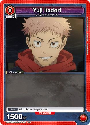 Yuji Itadori (3-040) (UEX02BT/JJK-3-040) - UEX02BT Jujutsu Kaisen Vol2 - UEX02BT: Jujutsu Kaisen Vol.2 - Card Brawlers | Quebec | Canada |