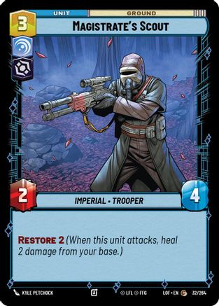 Magistrate's Scout (32/264) (32/264) [Legends of the Force] - Fantasy Flight Games - Card Brawlers | Quebec | Canada |