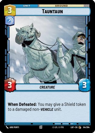 Tauntaun (64/264) (64/264) [Legends of the Force] - Fantasy Flight Games - Card Brawlers | Quebec | Canada |