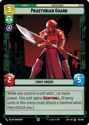 Praetorian Guard (85/264) (85/264) [Legends of the Force] - Fantasy Flight Games - Card Brawlers | Quebec | Canada |