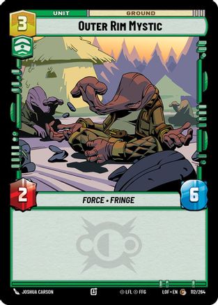 Outer Rim Mystic (112/264) (112/264) [Legends of the Force] - Fantasy Flight Games - Card Brawlers | Quebec | Canada |