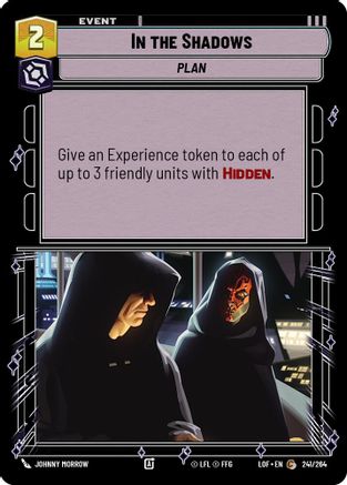 In the Shadows (241/264) (241/264) [Legends of the Force] - Fantasy Flight Games - Card Brawlers | Quebec | Canada |