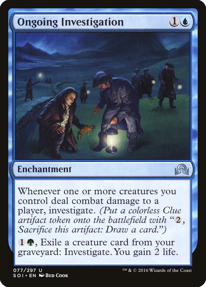 Ongoing Investigation [Shadows over Innistrad] - Magic: The Gathering - Card Brawlers | Quebec | Canada |