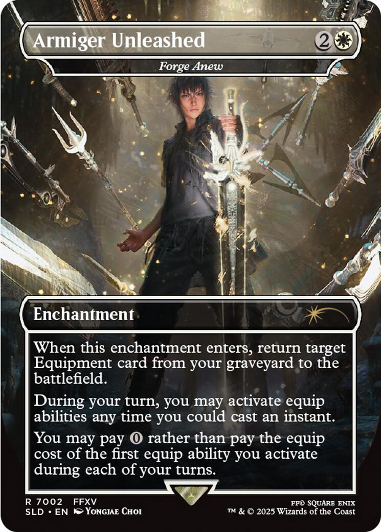 Armiger Unleashed - Forge Anew [Secret Lair Drop Series] - Magic: The Gathering - Card Brawlers | Quebec | Canada |