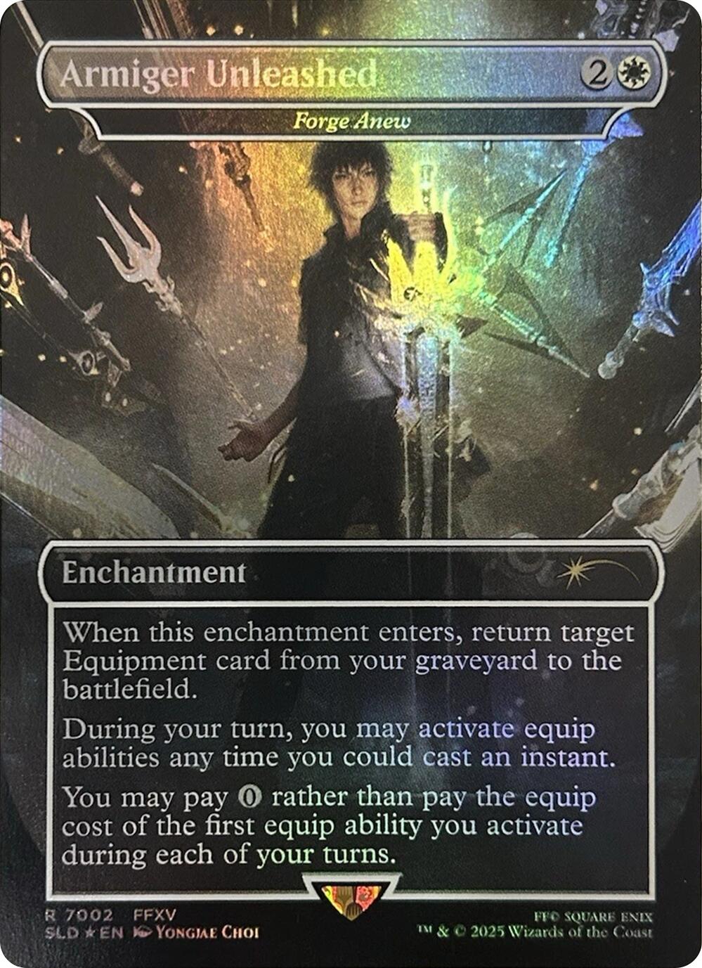 Armiger Unleashed - Forge Anew (Rainbow Foil) [Secret Lair Drop Series] - Magic: The Gathering - Card Brawlers | Quebec | Canada |