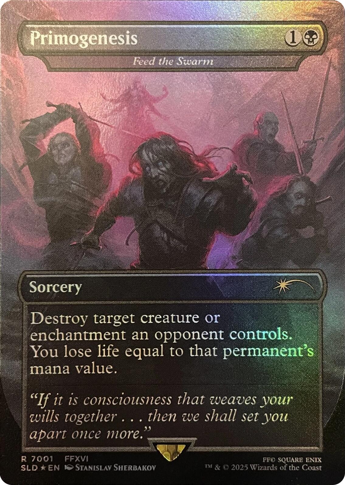 Primogenesis - Feed the Swarm (Rainbow Foil) [Secret Lair Drop Series] - Magic: The Gathering - Card Brawlers | Quebec | Canada |