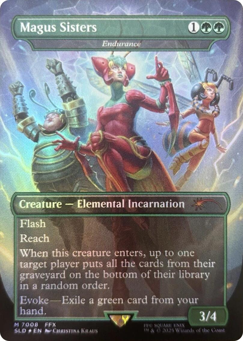 Magus Sisters - Endurance (Rainbow Foil) [Secret Lair Drop Series] - Magic: The Gathering - Card Brawlers | Quebec | Canada |