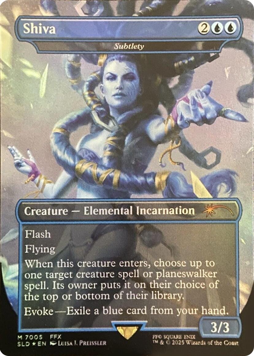Shiva - Subtlety (Rainbow Foil) [Secret Lair Drop Series] - Magic: The Gathering - Card Brawlers | Quebec | Canada |