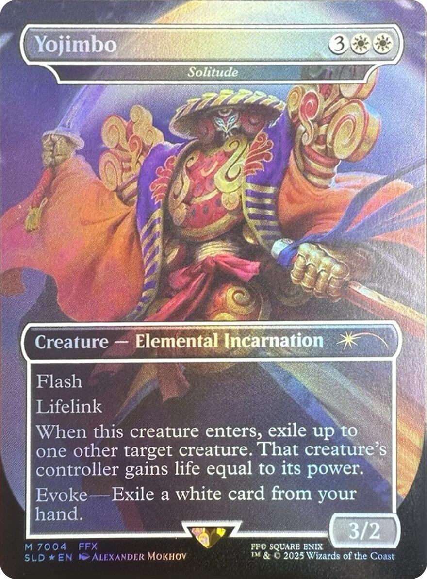 Yojimbo - Solitude (Rainbow Foil) [Secret Lair Drop Series] - Magic: The Gathering - Card Brawlers | Quebec | Canada |
