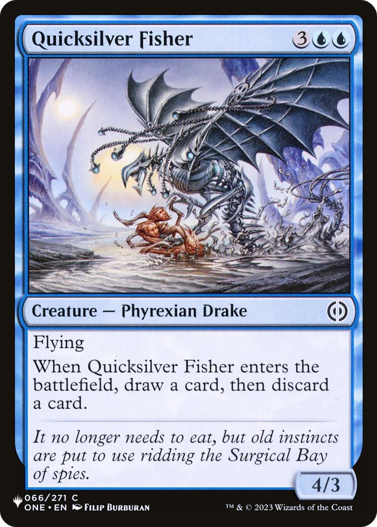 Quicksilver Fisher [The List] - Magic: The Gathering - Card Brawlers | Quebec | Canada |