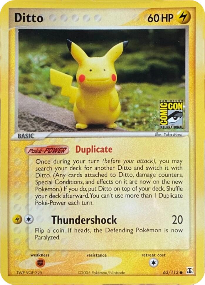 Ditto (39/113) (San Diego Comic-Con Stamp) [Miscellaneous Cards] - Pokémon - Card Brawlers | Quebec | Canada |