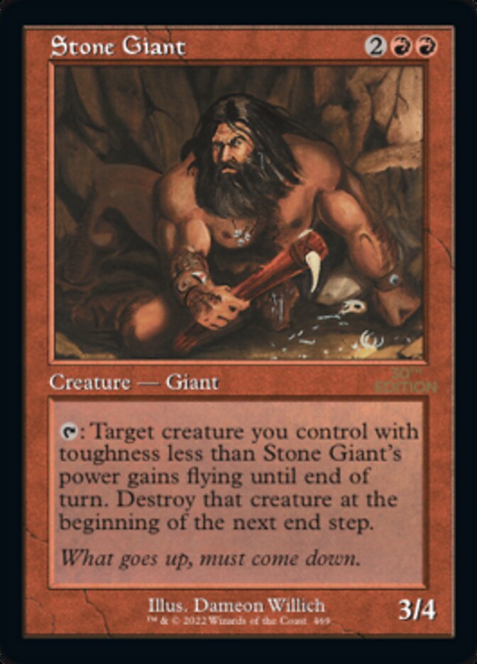 Stone Giant (Retro) [30th Anniversary Edition] - Magic: The Gathering - Card Brawlers | Quebec | Canada |