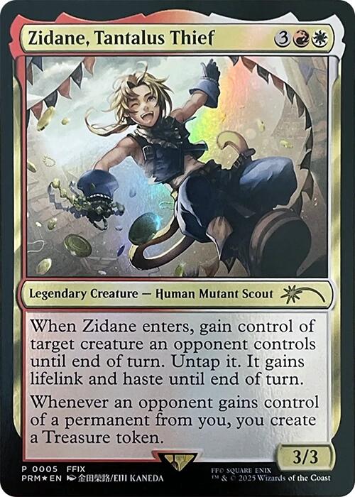 Zidane, Tantalus Thief [Wizards Play Network 2025] - Magic: The Gathering - Card Brawlers | Quebec | Canada |
