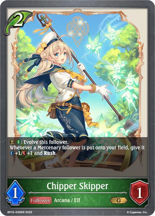 Chipper Skipper (BP10-005EN) [Gods of the Arcana] - Bushiroad - Card Brawlers | Quebec | Canada |