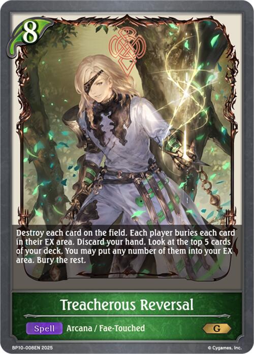 Treacherous Reversal (BP10-008EN) [Gods of the Arcana] - Bushiroad - Card Brawlers | Quebec | Canada |