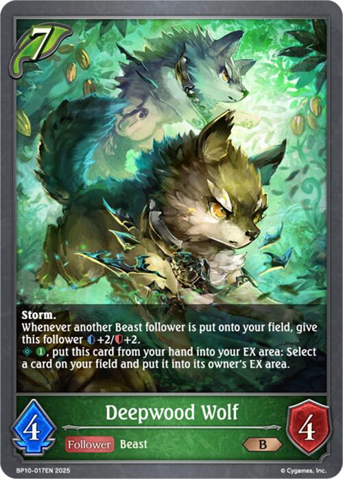 Deepwood Wolf (BP10-017EN) [Gods of the Arcana] - Bushiroad - Card Brawlers | Quebec | Canada |