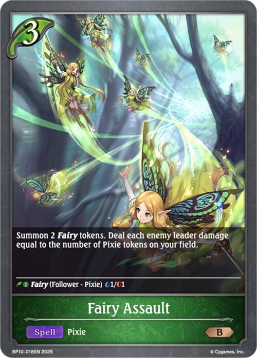 Fairy Assault (BP10-018EN) [Gods of the Arcana] - Bushiroad - Card Brawlers | Quebec | Canada |