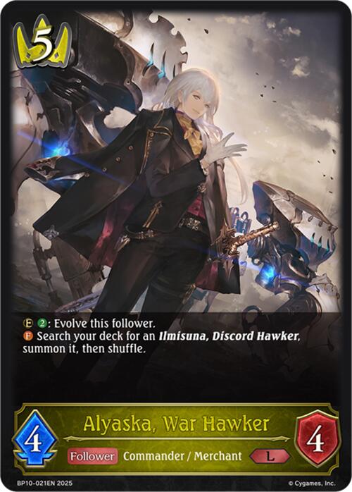 Alyaska, War Hawker (BP10-021EN) [Gods of the Arcana] - Bushiroad - Card Brawlers | Quebec | Canada |