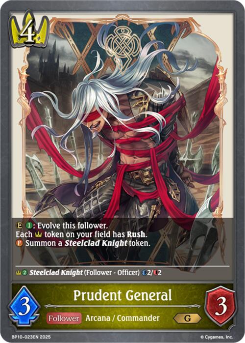 Prudent General (BP10-023EN) [Gods of the Arcana] - Bushiroad - Card Brawlers | Quebec | Canada |