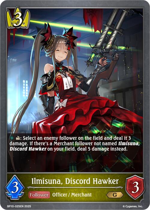 Ilmisuna, Discord Hawker (BP10-025EN) [Gods of the Arcana] - Bushiroad - Card Brawlers | Quebec | Canada |