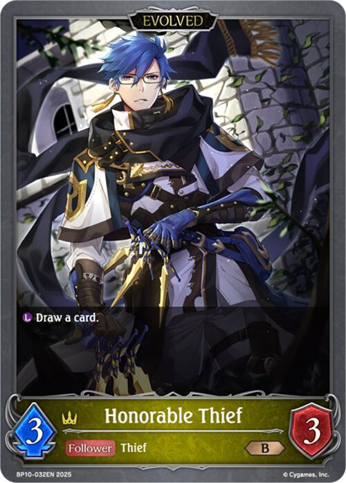 Honorable Thief (Evolved) (BP10-032EN) [Gods of the Arcana] - Bushiroad - Card Brawlers | Quebec | Canada |