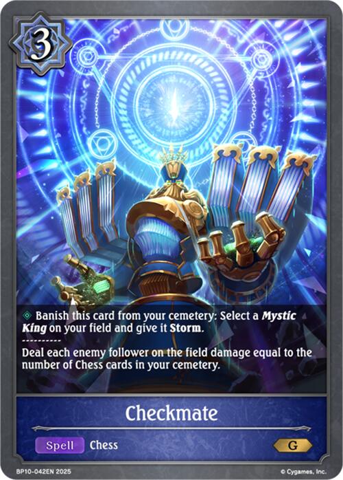 Checkmate (BP10-042EN) [Gods of the Arcana] - Bushiroad - Card Brawlers | Quebec | Canada |