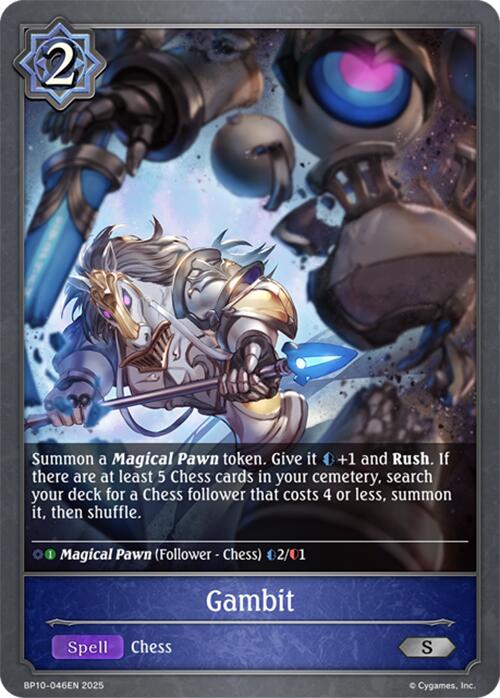 Gambit (BP10-046EN) [Gods of the Arcana] - Bushiroad - Card Brawlers | Quebec | Canada |