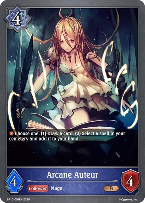 Arcane Auteur (BP10-051EN) [Gods of the Arcana] - Bushiroad - Card Brawlers | Quebec | Canada |