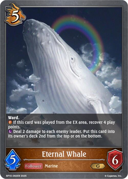 Eternal Whale (BP10-062EN) [Gods of the Arcana] - Bushiroad - Card Brawlers | Quebec | Canada |