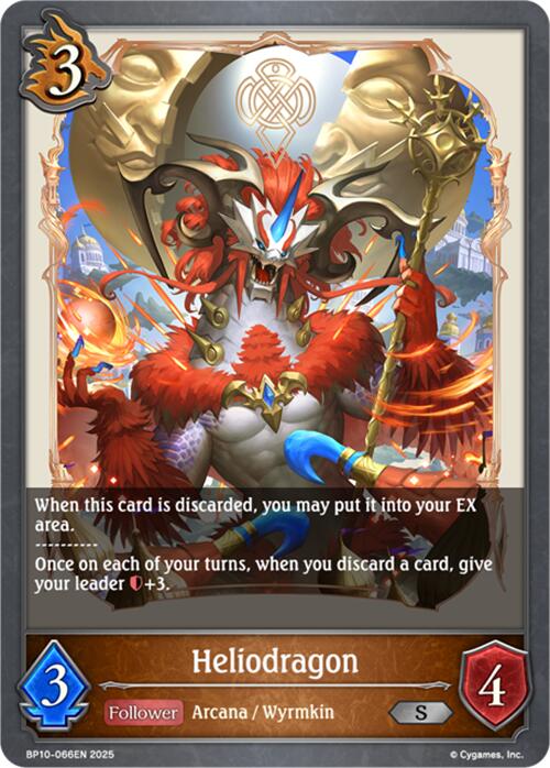 Heliodragon (BP10-066EN) [Gods of the Arcana] - Bushiroad - Card Brawlers | Quebec | Canada |
