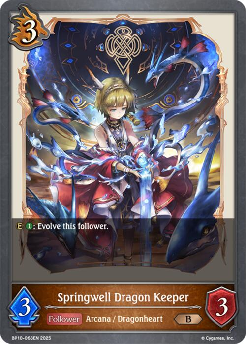 Springwell Dragon Keeper (BP10-068EN) [Gods of the Arcana] - Bushiroad - Card Brawlers | Quebec | Canada |