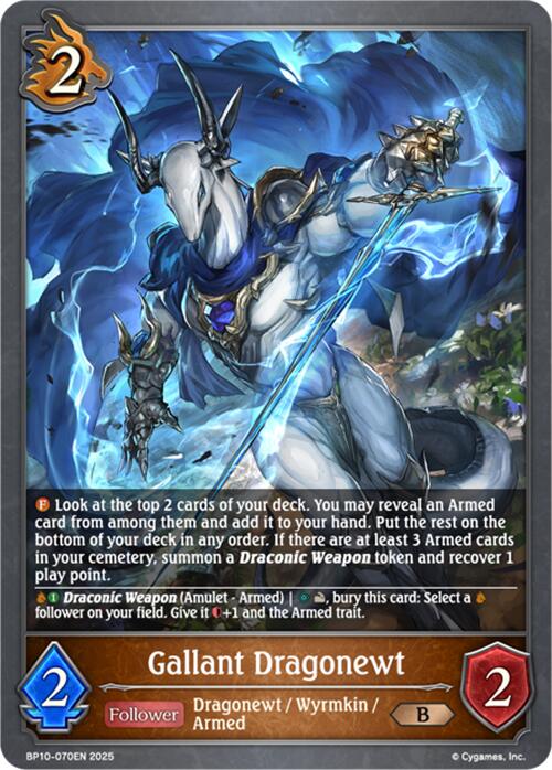 Gallant Dragonewt (BP10-070EN) [Gods of the Arcana] - Bushiroad - Card Brawlers | Quebec | Canada |