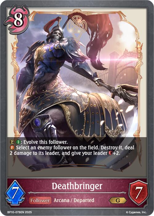 Deathbringer (BP10-078EN) [Gods of the Arcana] - Bushiroad - Card Brawlers | Quebec | Canada |