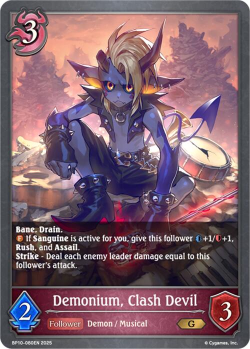 Demonium, Clash Devil (BP10-080EN) [Gods of the Arcana] - Bushiroad - Card Brawlers | Quebec | Canada |