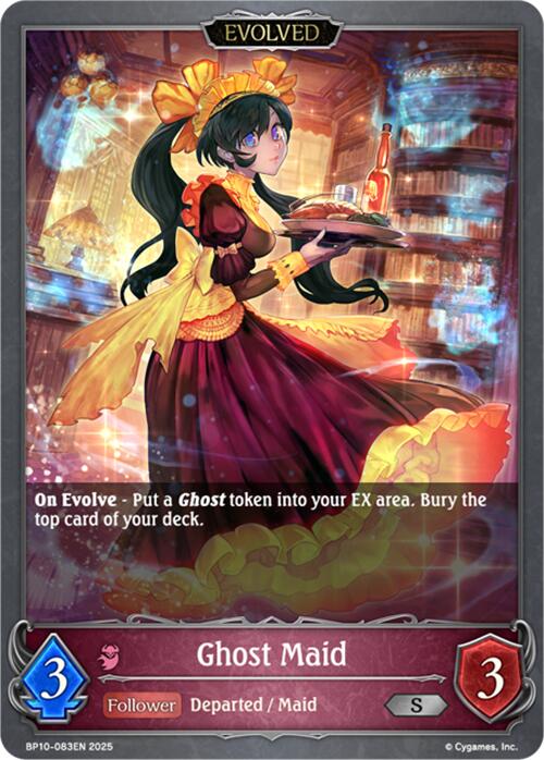 Ghost Maid (Evolved) (BP10-083EN) [Gods of the Arcana] - Bushiroad - Card Brawlers | Quebec | Canada |