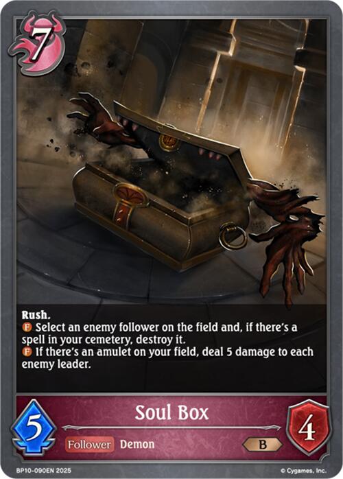 Soul Box (BP10-090EN) [Gods of the Arcana] - Bushiroad - Card Brawlers | Quebec | Canada |